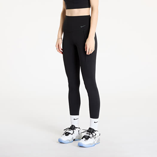 Leggings Nike Universa Women's Medium-Support High-Waisted Full-Length Leggings with Pockets Black/ Black