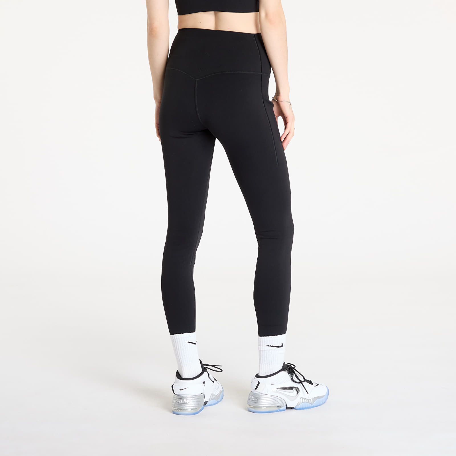 Клинове Nike Universa Women's Medium-Support High-Waisted Full-Length Leggings with Pockets Black/ Black
