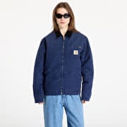 Carhartt WIP OG Detroit Jacket UNISEX Air Force Blue/ Black Aged Canvas