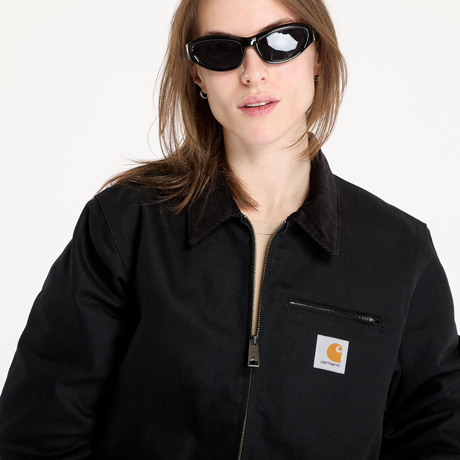 Jakker Carhartt WIP Detroit Jacket UNISEX Black/ Black Rigid