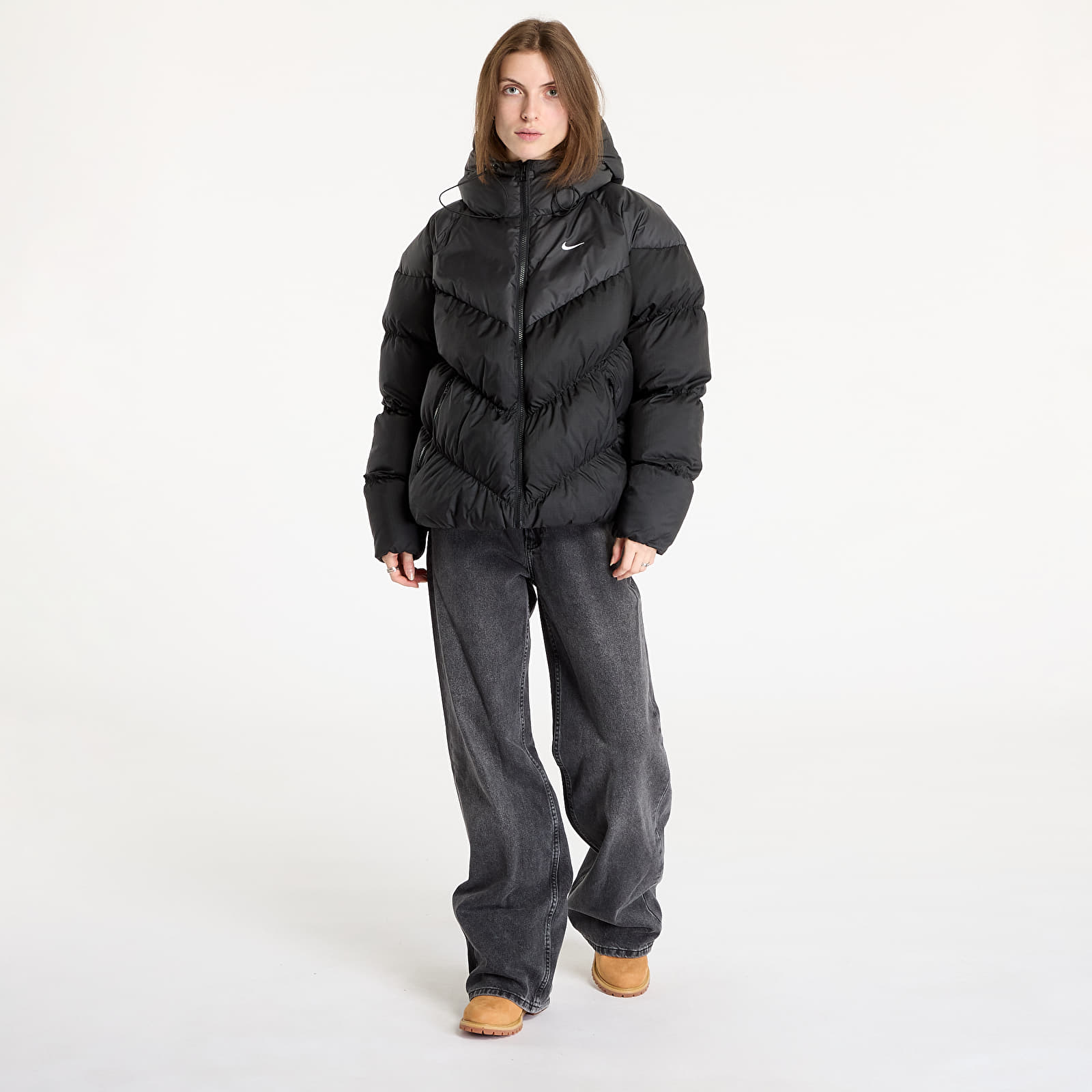 Jackets Nike Sportswear Windpuffer Storm-FIT Loose Puffer Jacket Black/ White