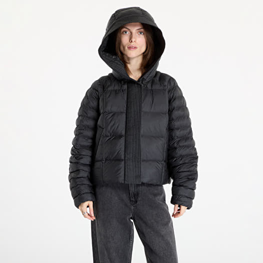 Nike Sportswear Swoosh Puffer PrimaLoft® Therma-FIT Oversized Hooded Jacket Black/ White