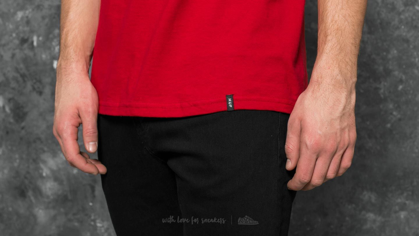 T-Shirts and shirts HUF 1979 T-Shirt Cardinal
