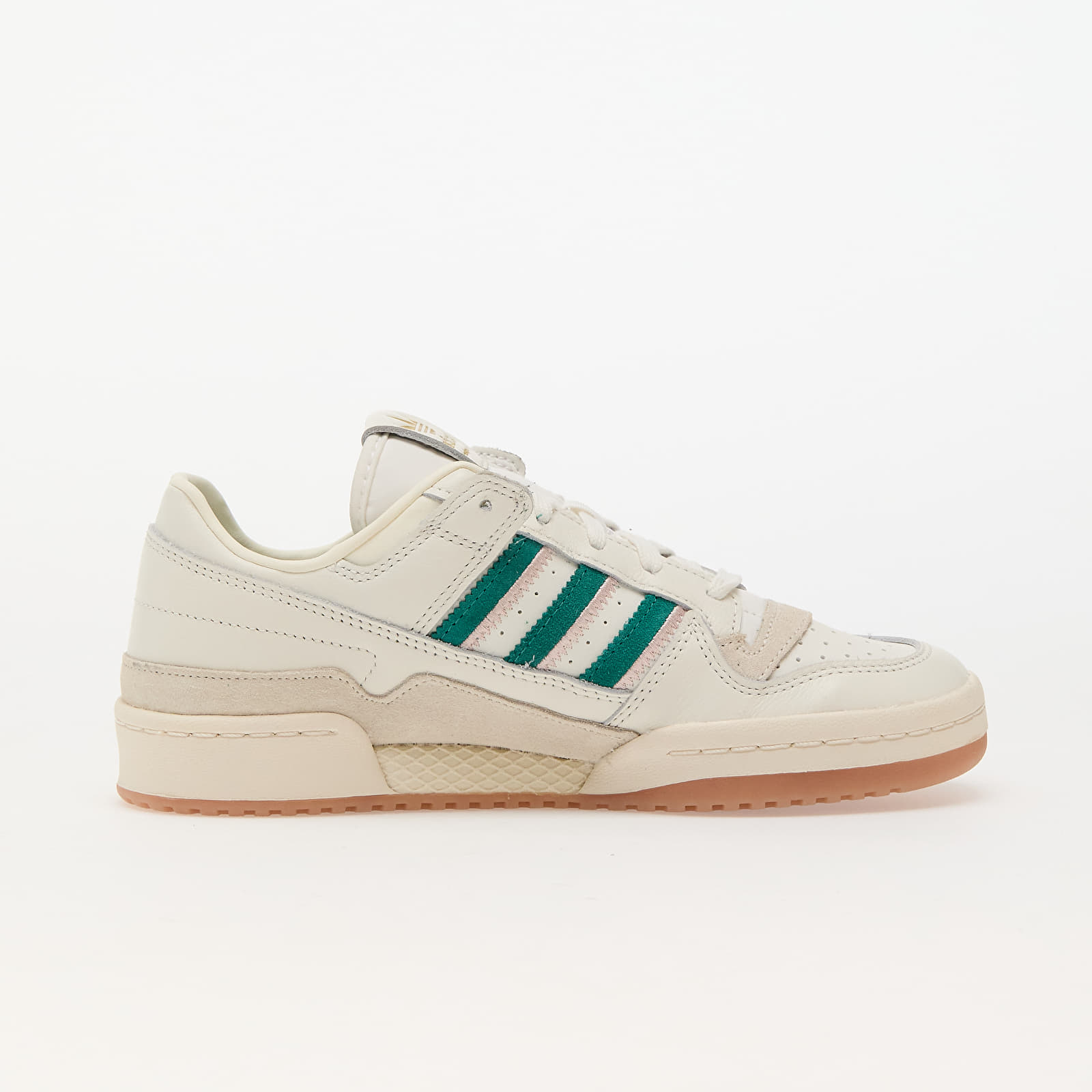Sko til kvinder adidas Forum Low Cl W Cloud White/ Active Green/ Sanpin
