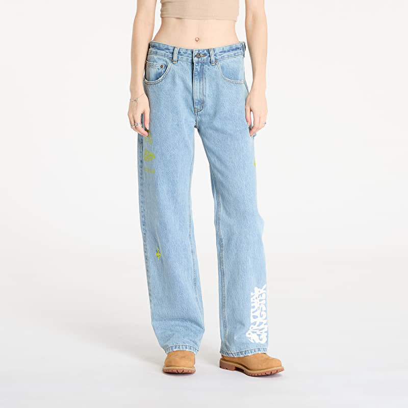 Jeans FTSHP x Spiritual Gangster Denim Pants UNISEX Blue