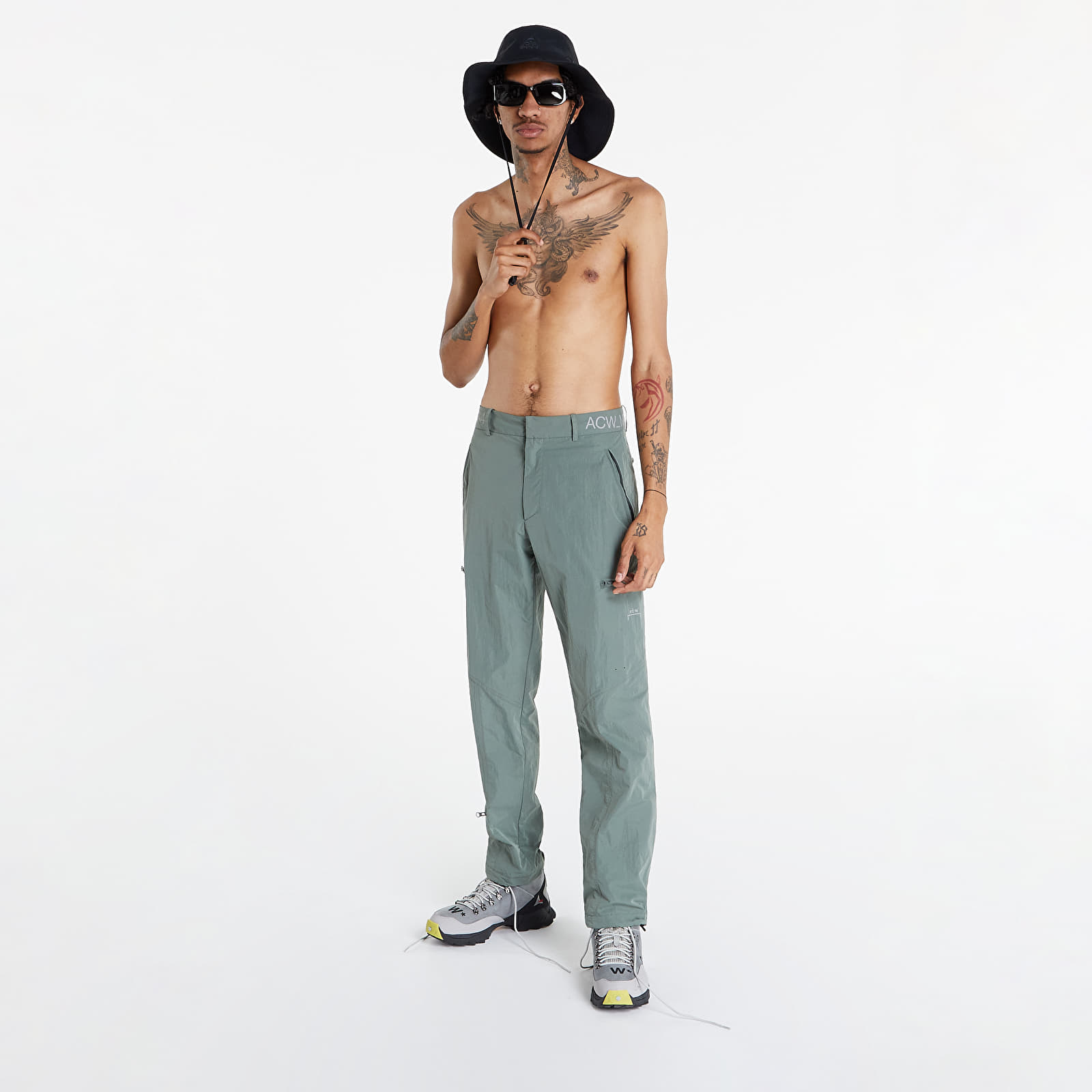 Pants and jeans A-COLD-WALL* Gaussian Pants Military Green