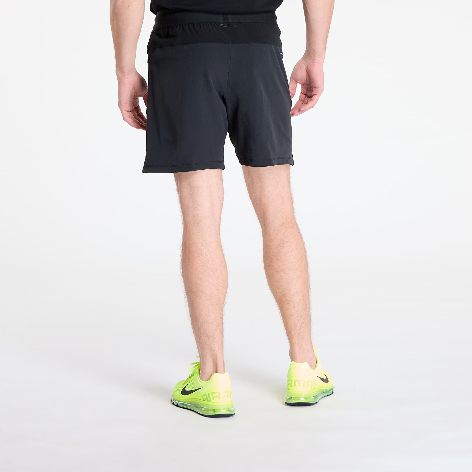 Šortky Nike Flex Rep 4.0 Men's Dri-FIT 7" Unlined Fitness Shorts Black/ Black/ Black