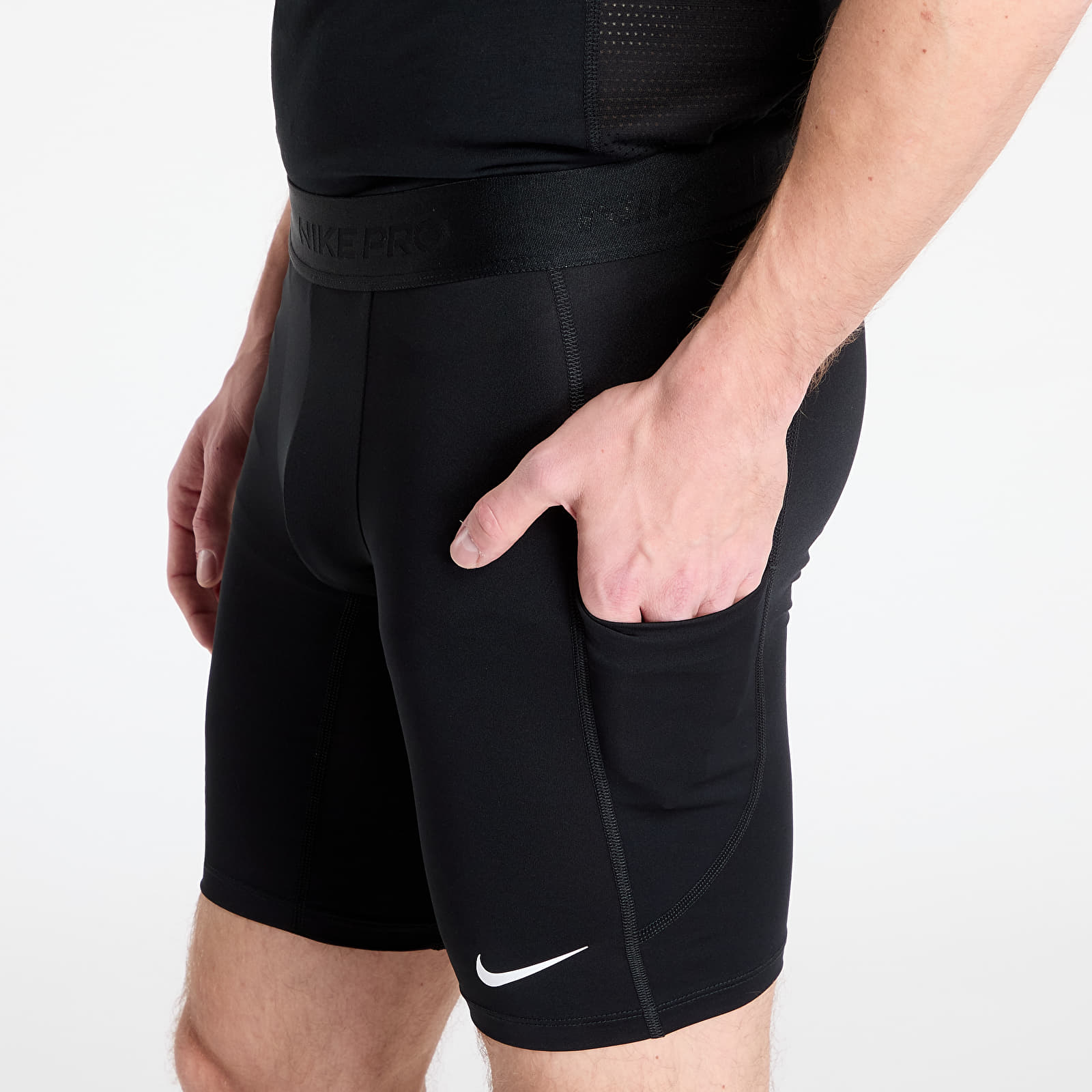 Nike pro 9 compression shorts top