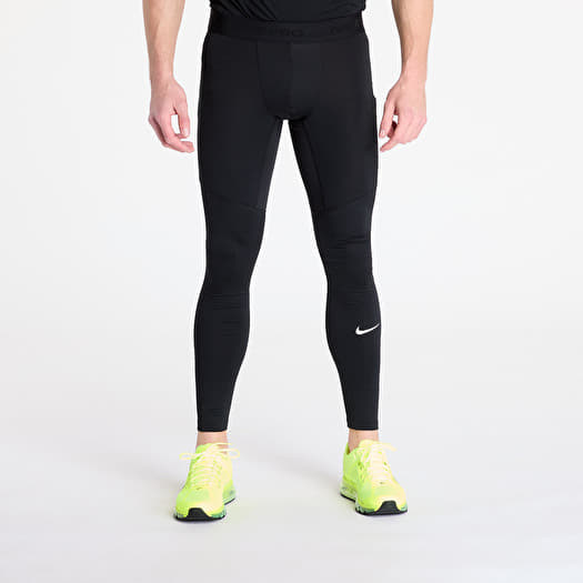 Leggings Nike Pro Warm Men s Tights Black White Footshop