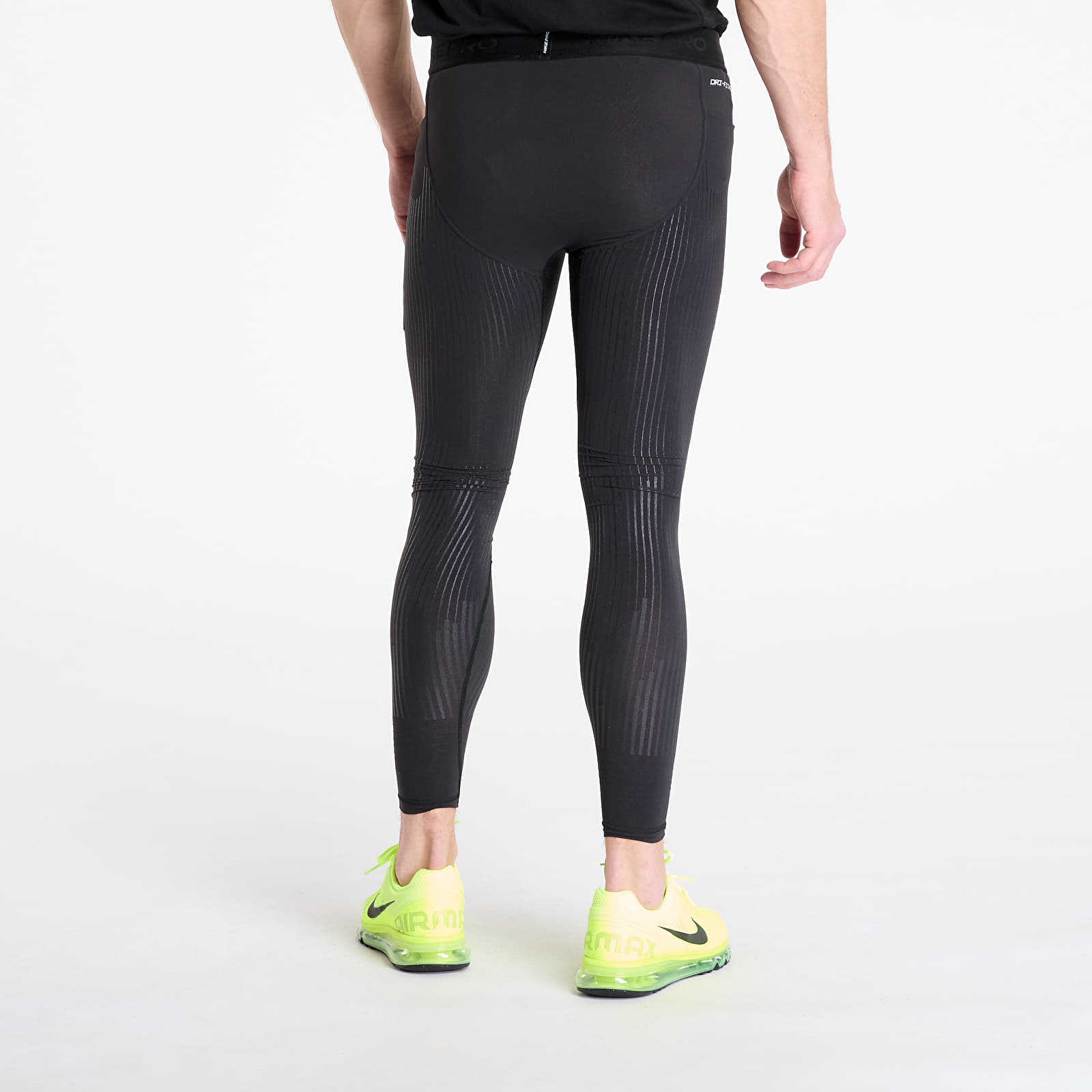 Leggings Nike Pro Recovery Men s Dri FIT ADV Fitness Tights Black White Footshop