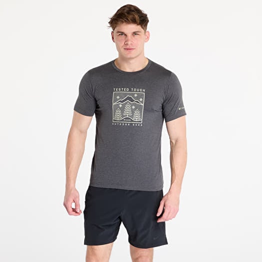 Columbia Kwick Hike™ Graphic Short-sleeve Tee Black Heather