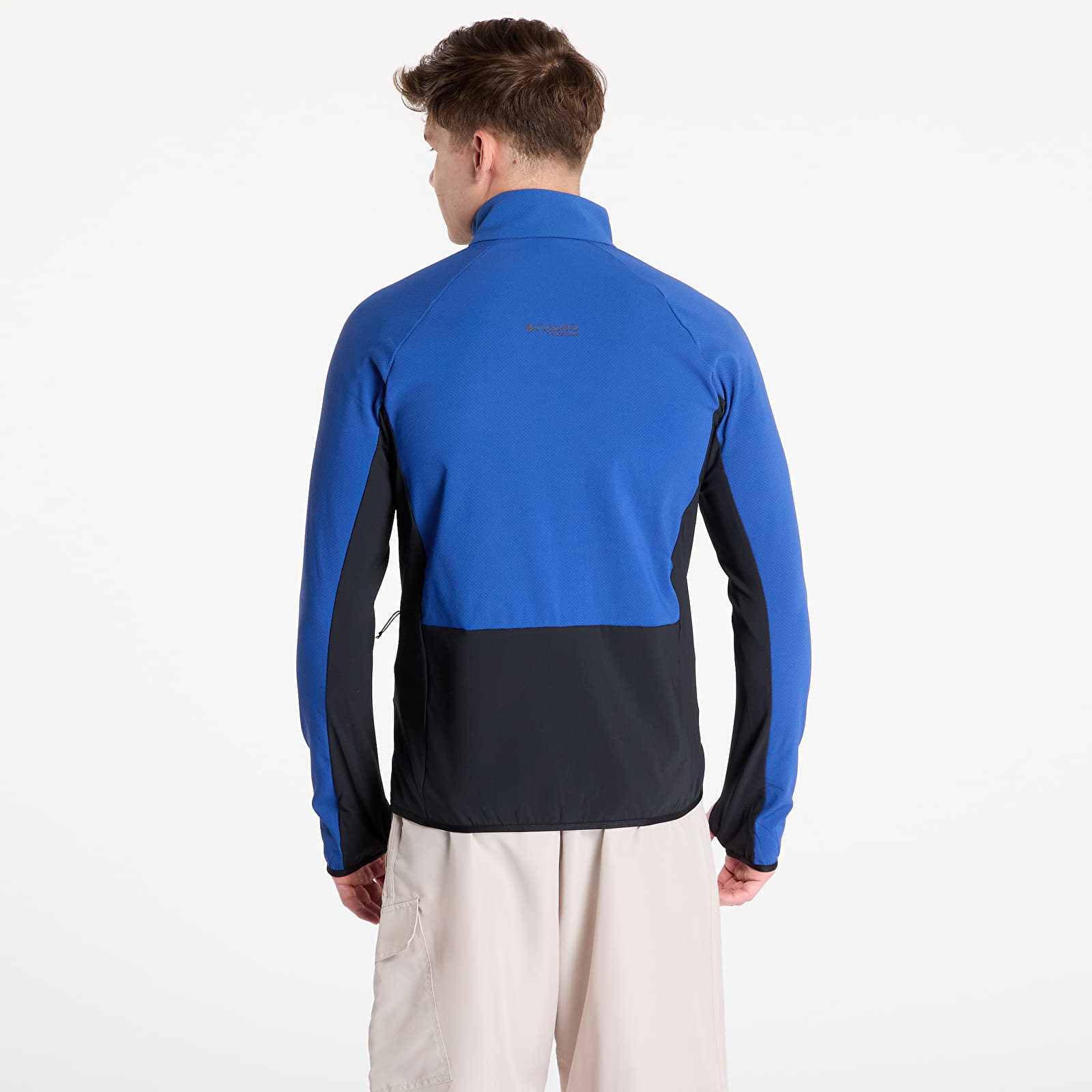 Мъжки суичъри Columbia Spectre Ridge™ Tech Fleece Full-Zip II Mountain Blue