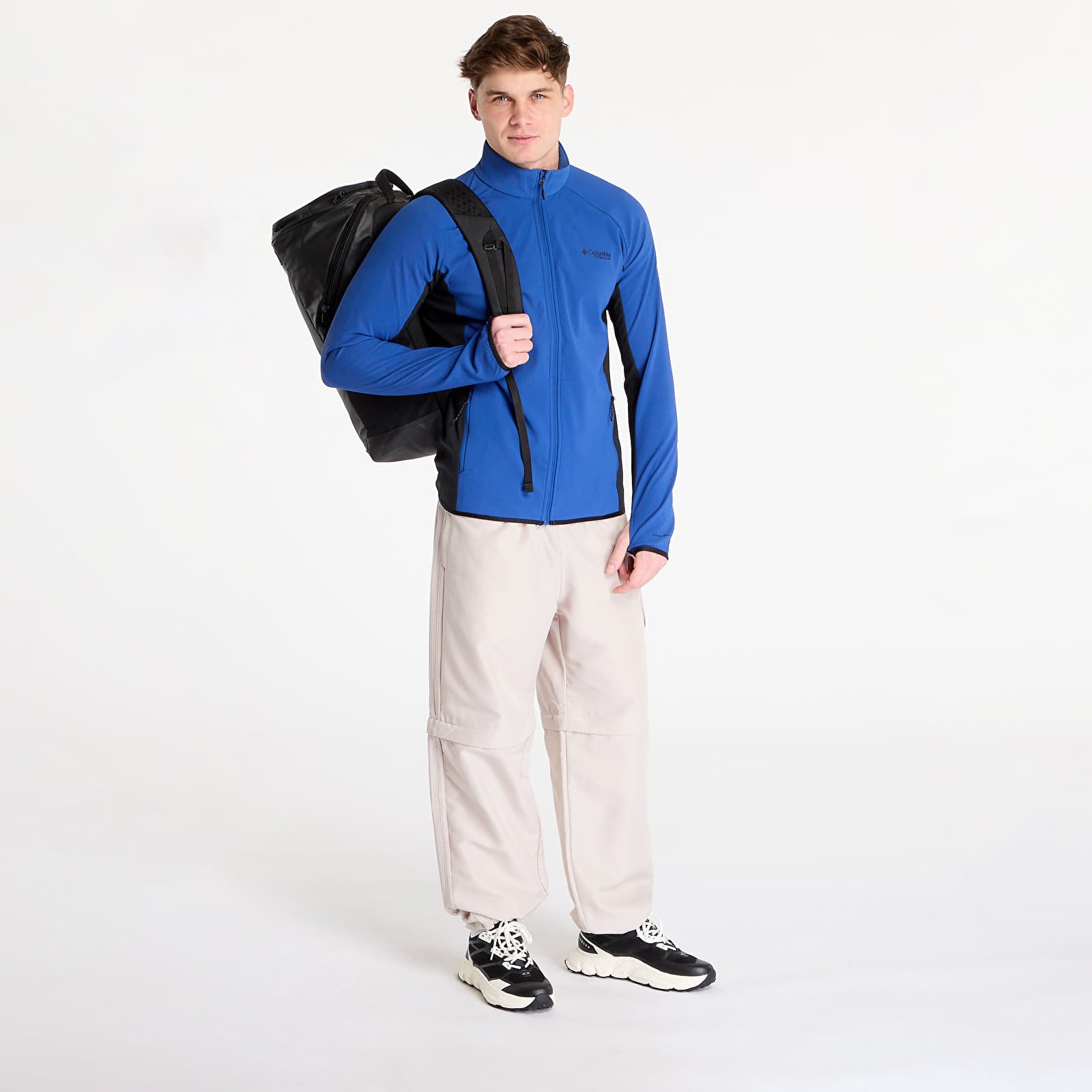 Мъжки суичъри Columbia Spectre Ridge™ Tech Fleece Full-Zip II Mountain Blue