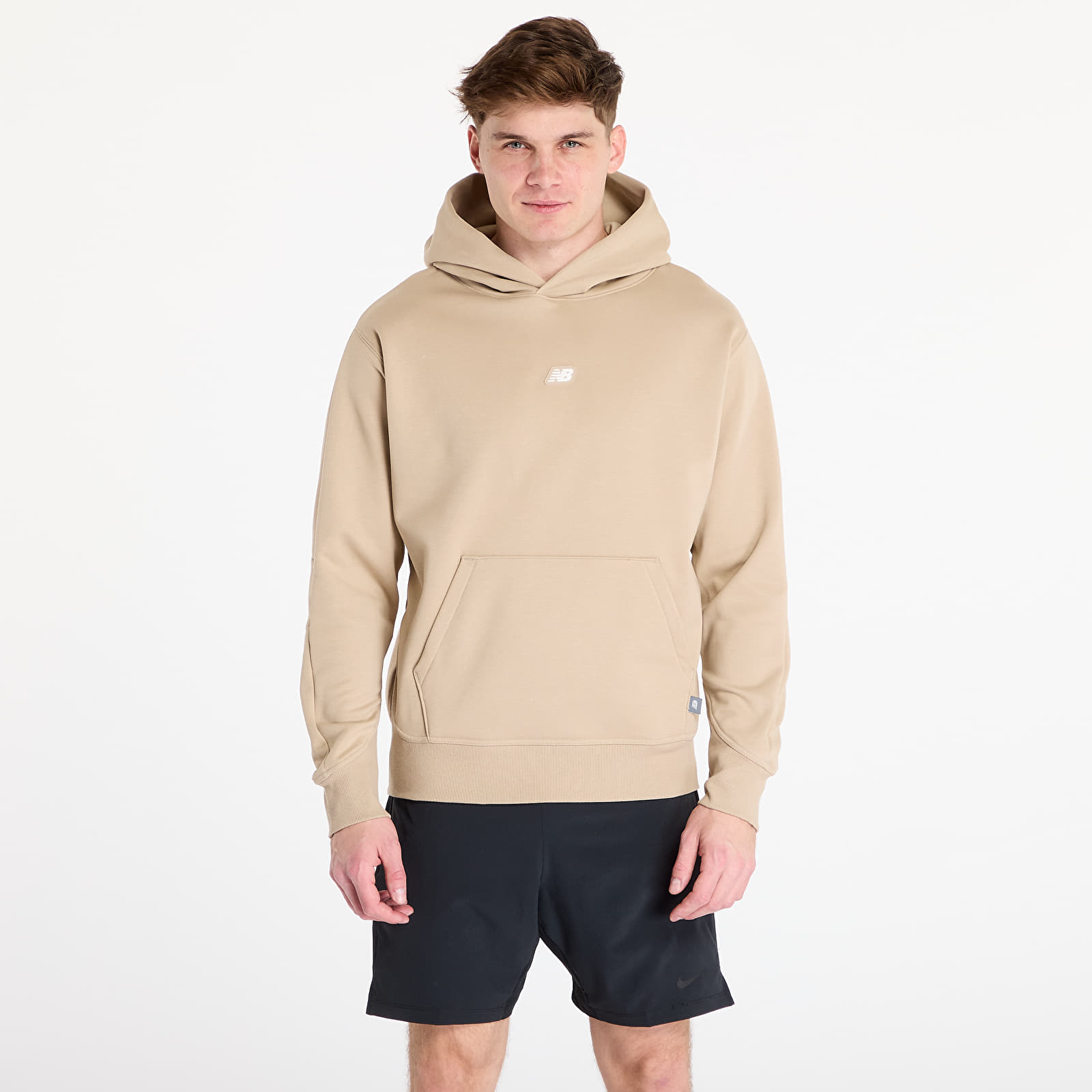 Kapucnis pulóverek és pulcsik New Balance Hoops Uniform Hoodie Stoneware