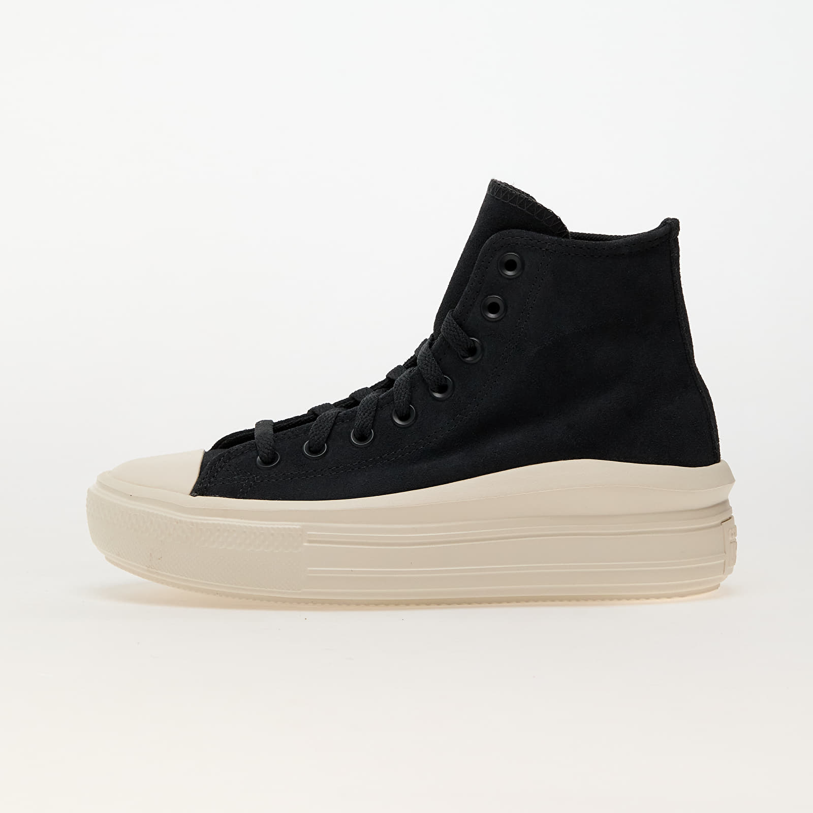 Women's shoes Converse Chuck Taylor All Star Move Platform Colorful Suede Shadow Woods/ Egret/ Black