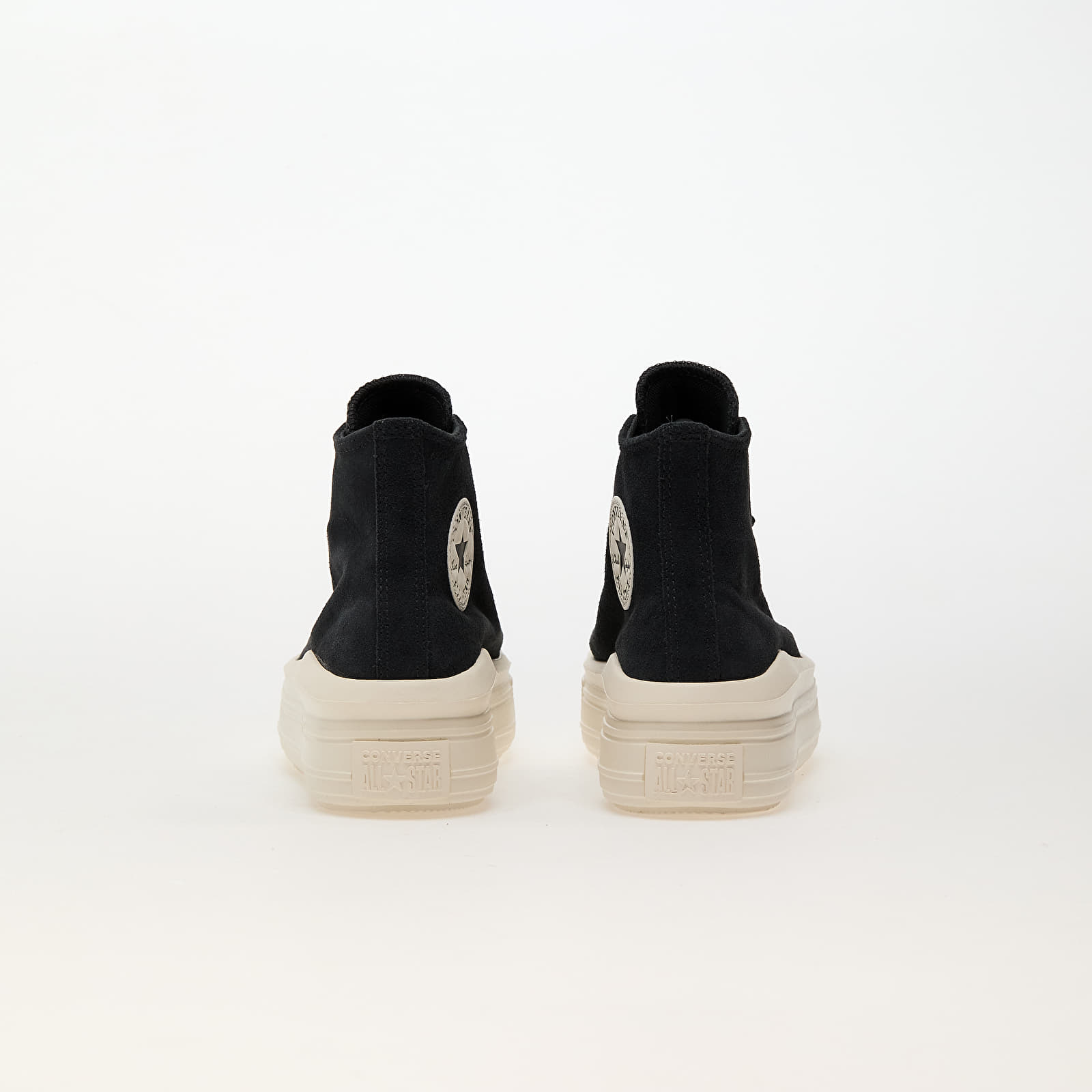 Women's shoes Converse Chuck Taylor All Star Move Platform Colorful Suede Shadow Woods/ Egret/ Black