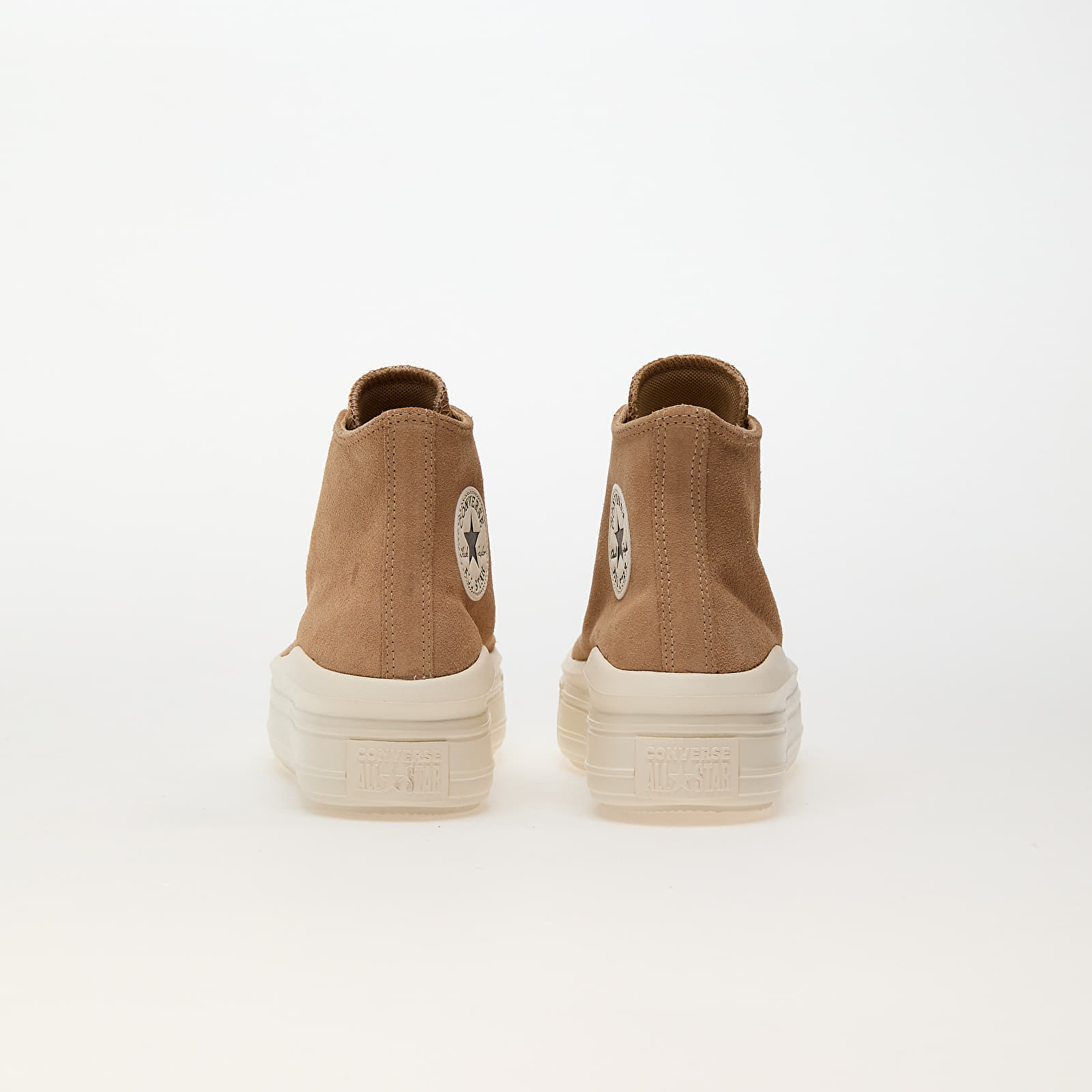 Női cipők Converse Chuck Taylor All Star Move Platform Colorful Suede Coffee Rum/ Egret/ Black
