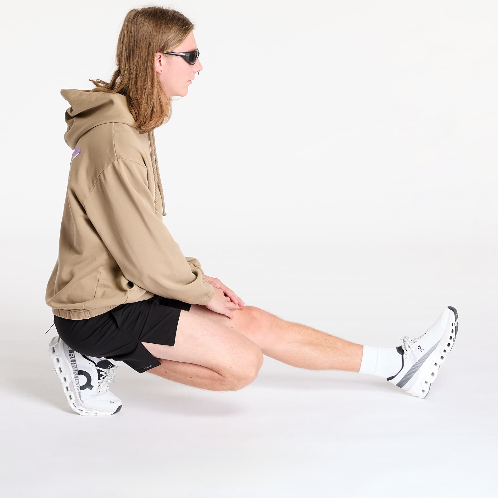 Sweatjacken und Sweatshirts Satisfy SoftCell Hoodie Stone Fallen Rock