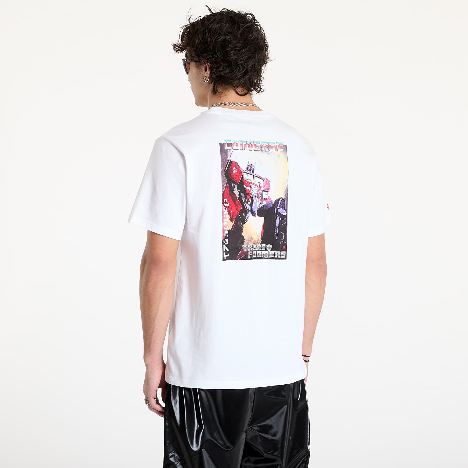 Camisetas Converse x Transformers Optimus T-Shirt UNISEX White