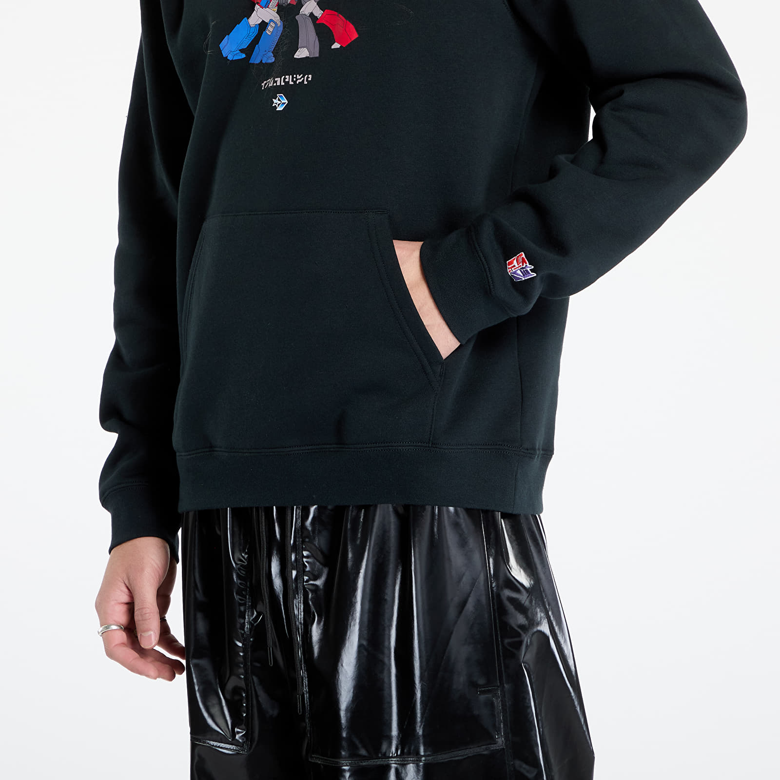 Hanorace Converse x Transformers Hoodie UNISEX Black
