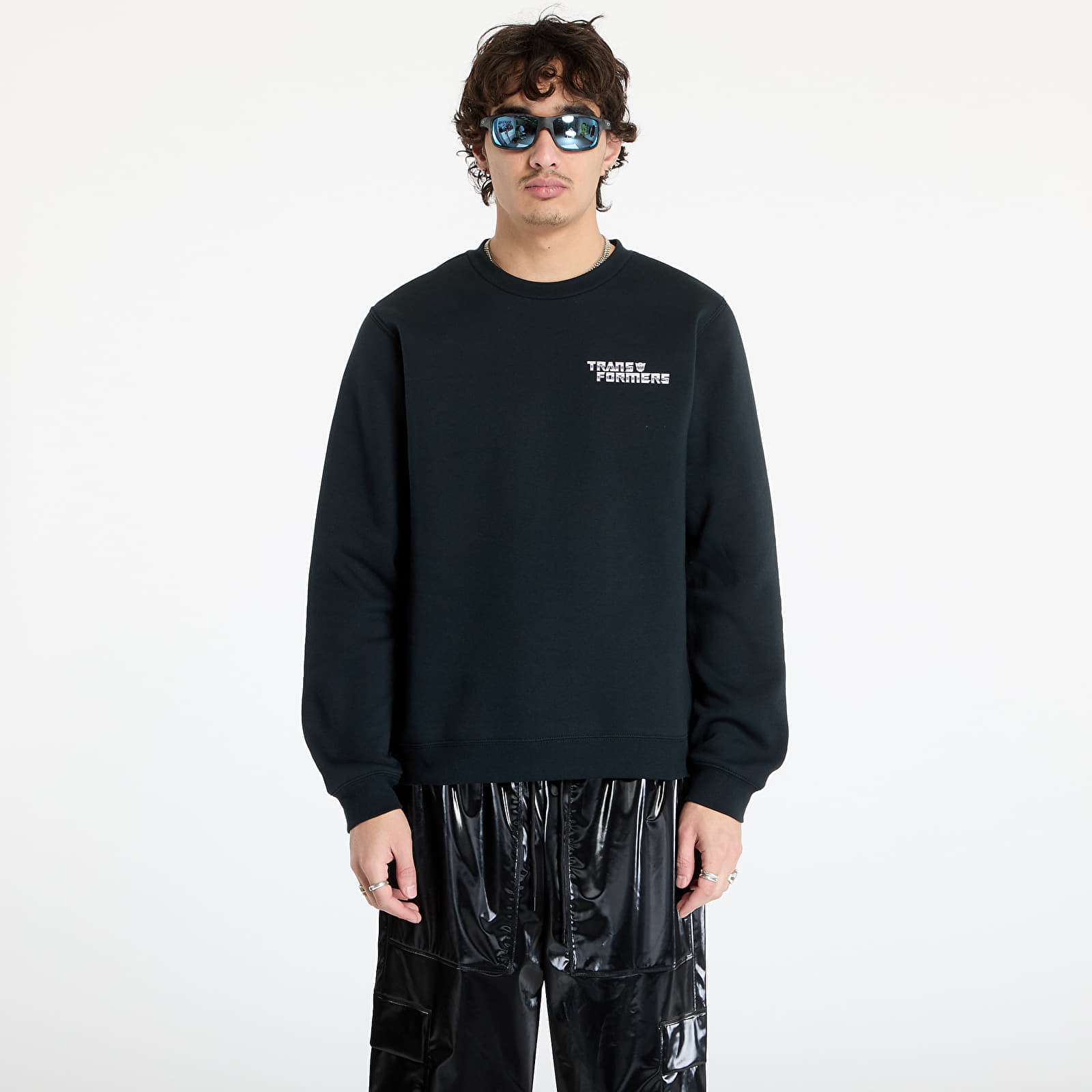 Hanorac Converse x Transformers Crew Sweatshirt UNISEX Black S