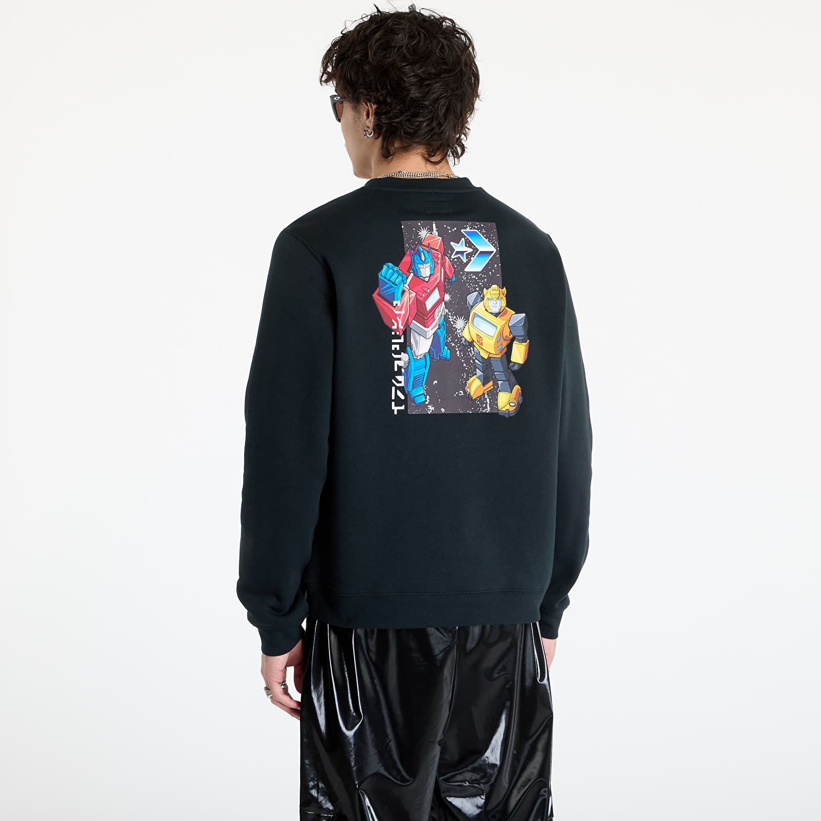 Hoodies and sweatshirts  Converse x Transformers Crew Sweatshirt UNISEX Black