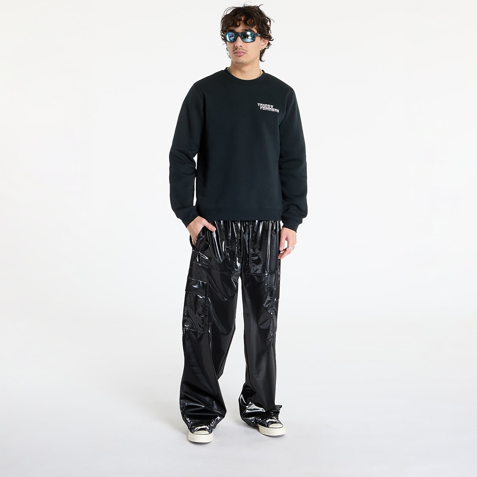 Hoodies and sweatshirts  Converse x Transformers Crew Sweatshirt UNISEX Black