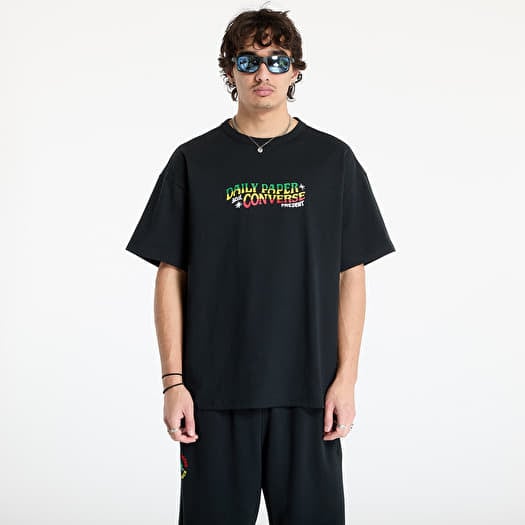 Tričko Converse x Daily Paper Gold Standard Tee Black