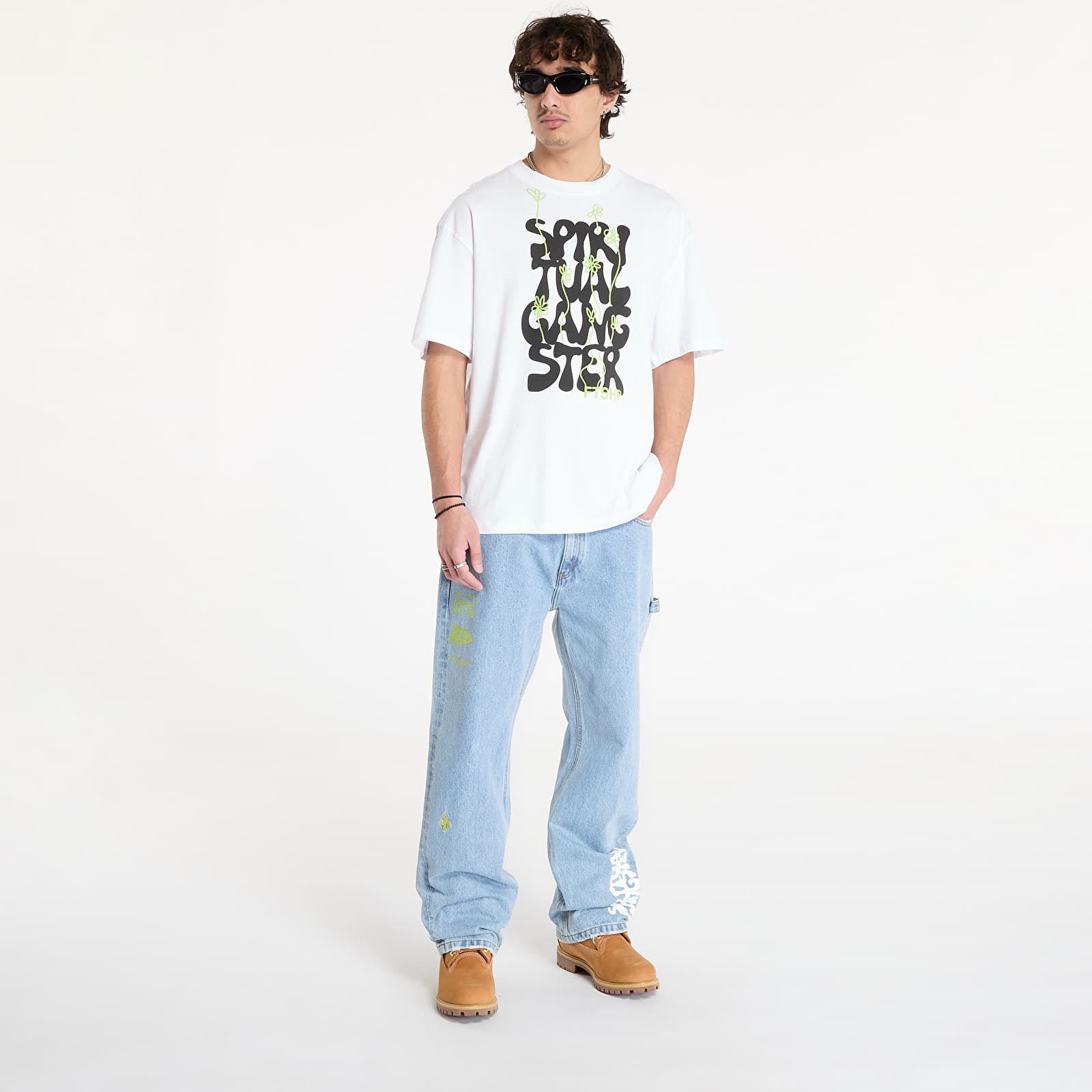 T-Shirts FTSHP x Spiritual Gangster T-Shirt UNISEX Oh So White