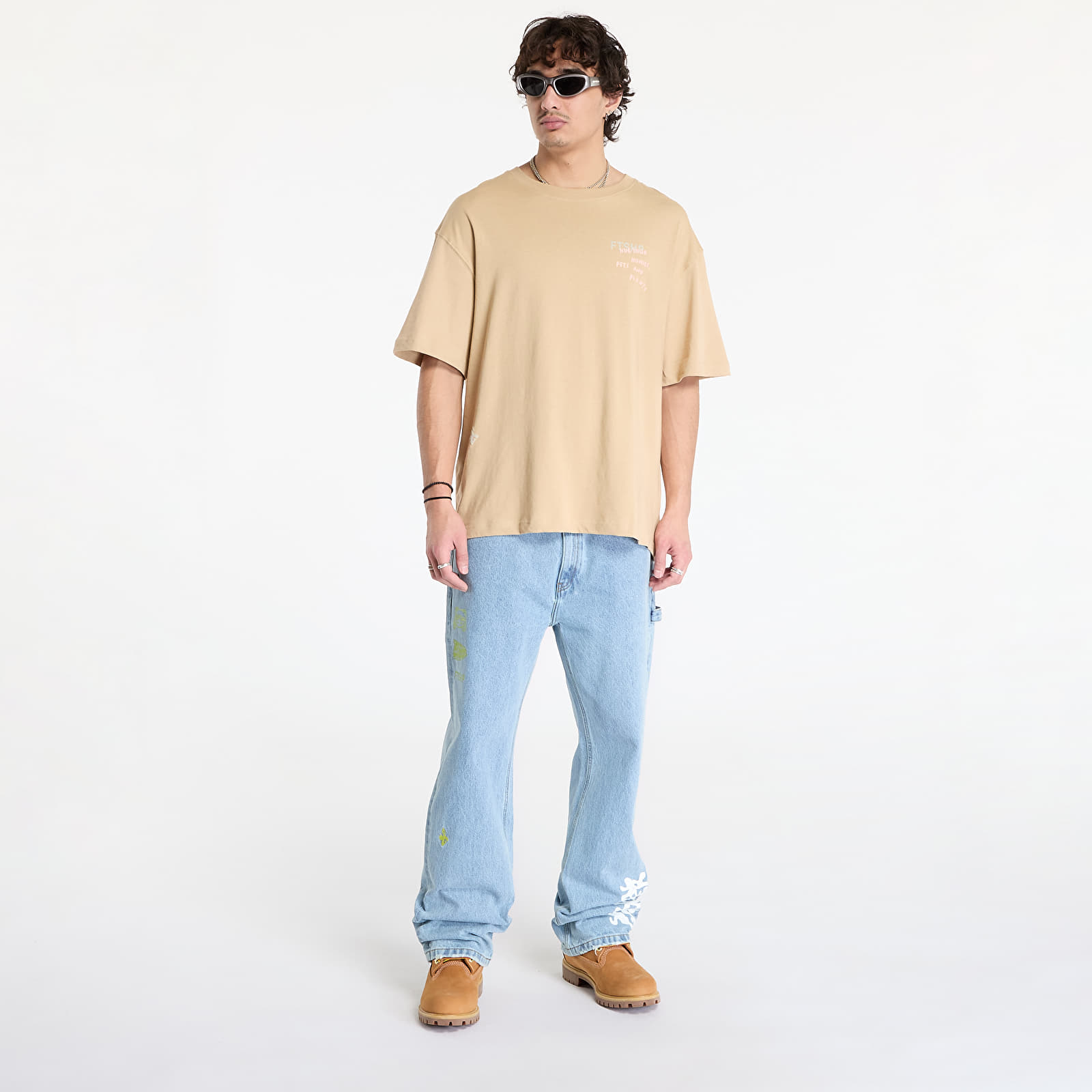 T-shirts FTSHP x Spiritual Gangster T-Shirt UNISEX Cool Sand