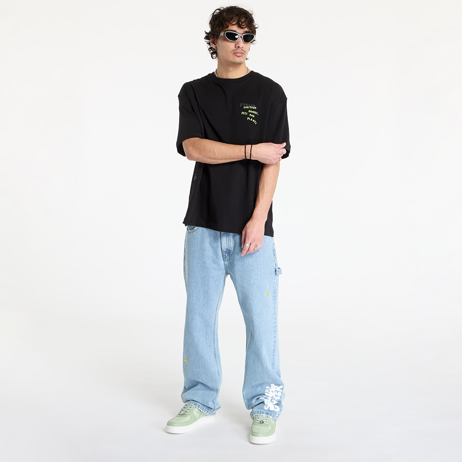 T-shirts FTSHP x Spiritual Gangster T-Shirt UNISEX Yup Black