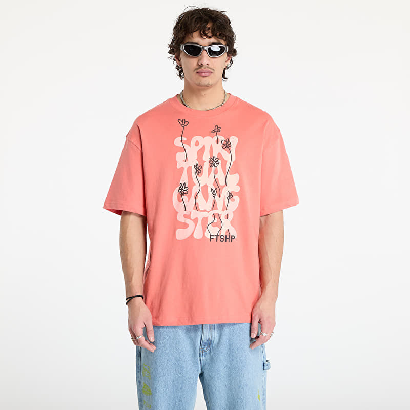 FTSHP x Spiritual Gangster T-Shirt UNISEX Perfect Peach