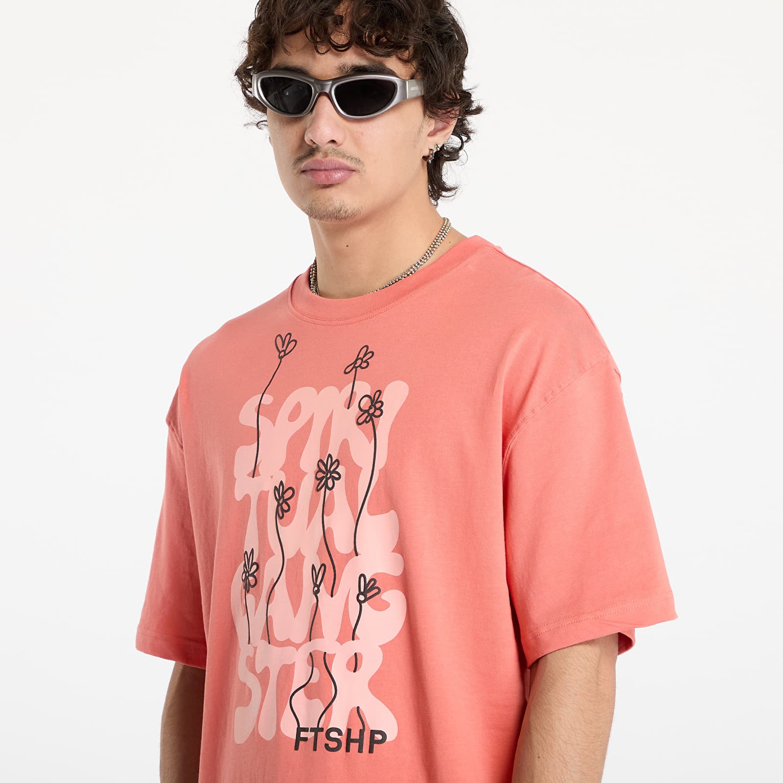 T-shirts FTSHP x Spiritual Gangster T-Shirt UNISEX Perfect Peach