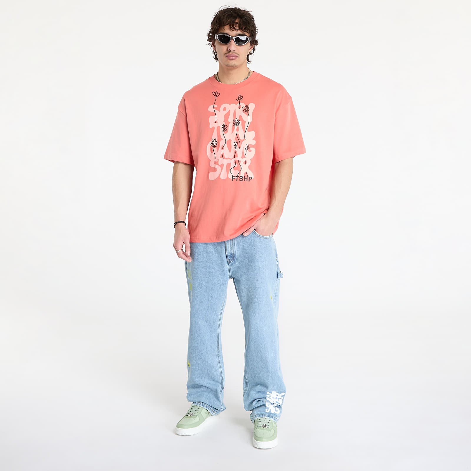 T-shirts FTSHP x Spiritual Gangster T-Shirt UNISEX Perfect Peach