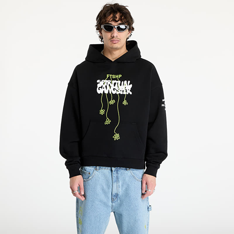Sweatshirt FTSHP x Spiritual Gangster Hoodie UNISEX Black