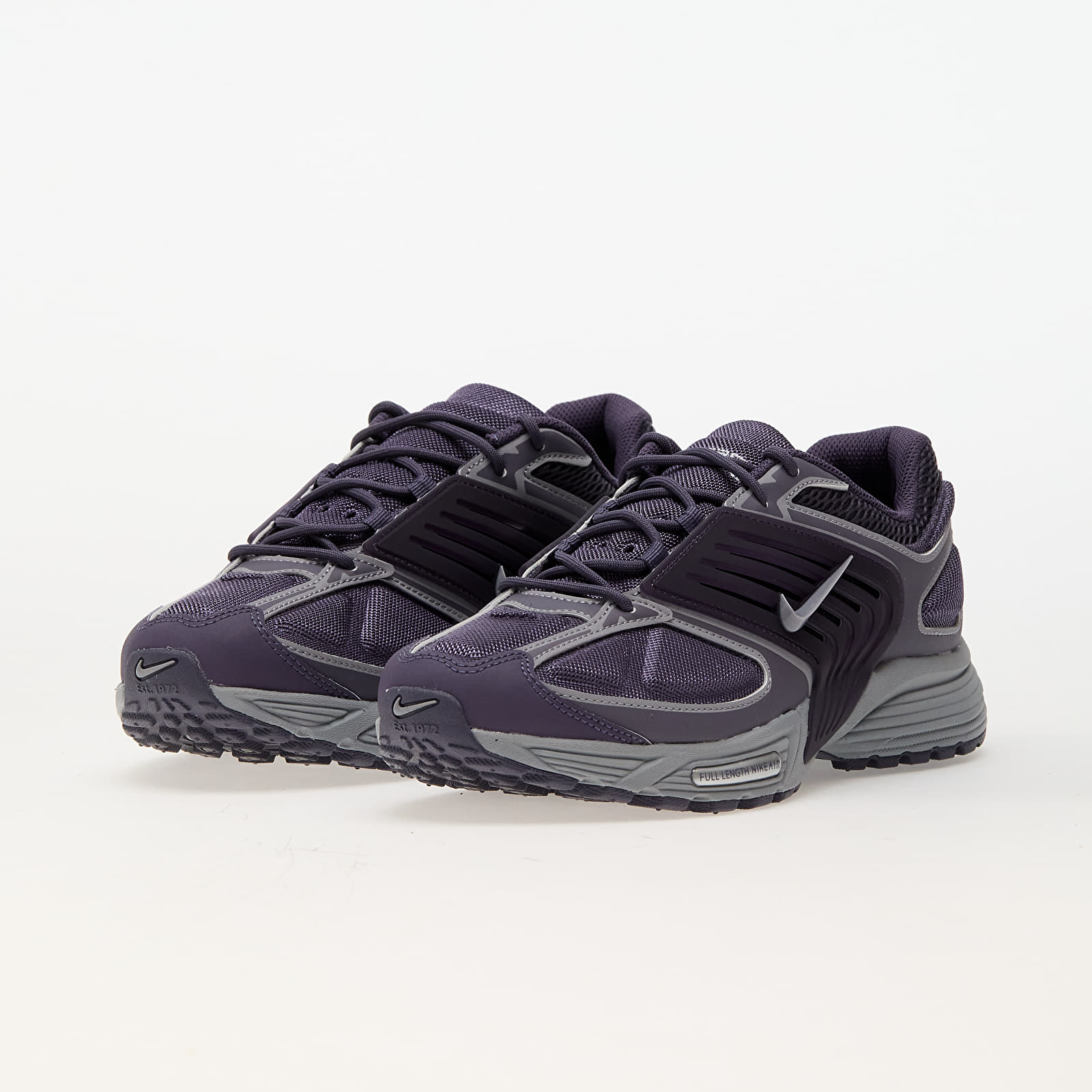 Herren Sneaker und Schuhe Nike Air Pegasus Wave Dark Raisin/ Cement Grey-Metallic Silver