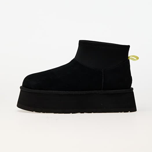 靴 UGG W CLASSIC MINI DIPPER PUFFER BLACK Buty damskie UGG W Classic Mini Dipper Puffer Black/ Black