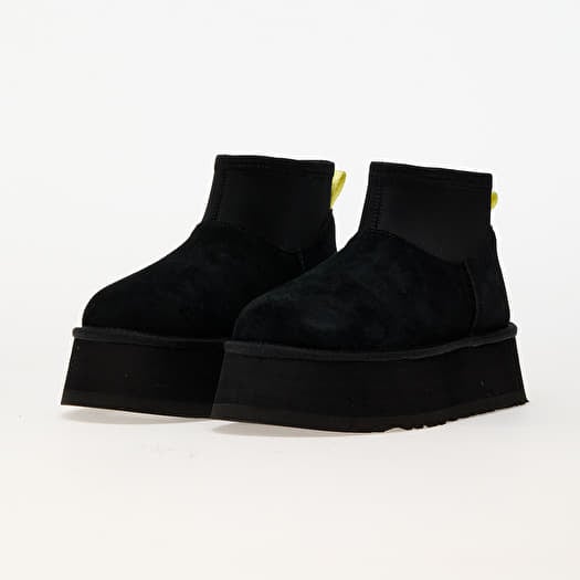 【値下げしました】UGG MINI DIPPER 黒 BLACK 24センチ UGG Mini Dipper Puffer Boots | Black | FARFETCH
