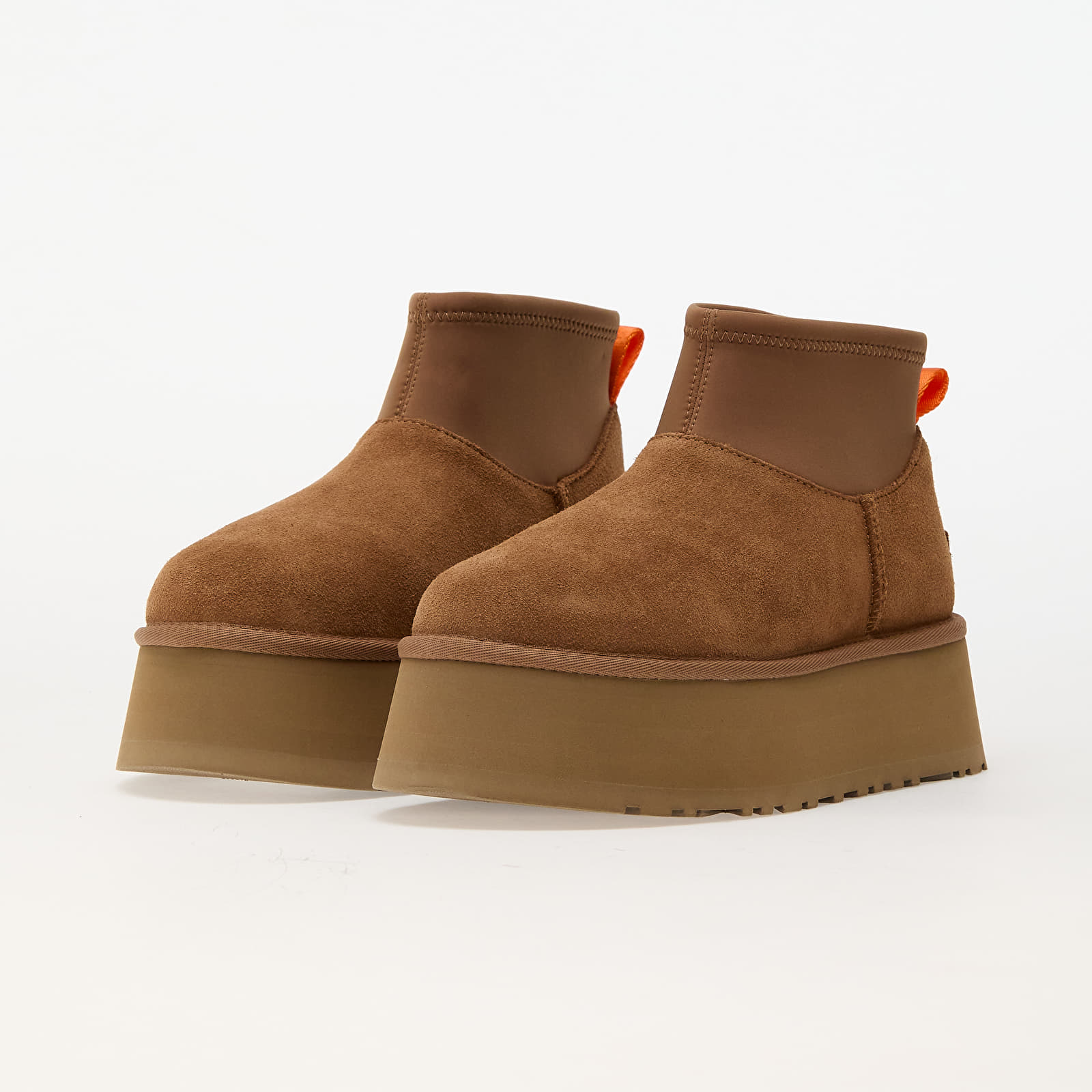 Buty damskie UGG W Classic Mini Dipper Puffer Amphora/ Chestnut