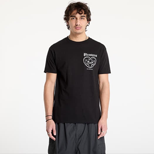 PLEASURES Connected T-Shirt Black