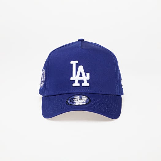 Kepurė New Era Los Angeles Dodgers Aframe MLB Patch Cap Dark Royal/ White