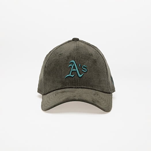 New Era Oakland Athletics MLB Cord 9FORTY Adjustable Cap Dark Green