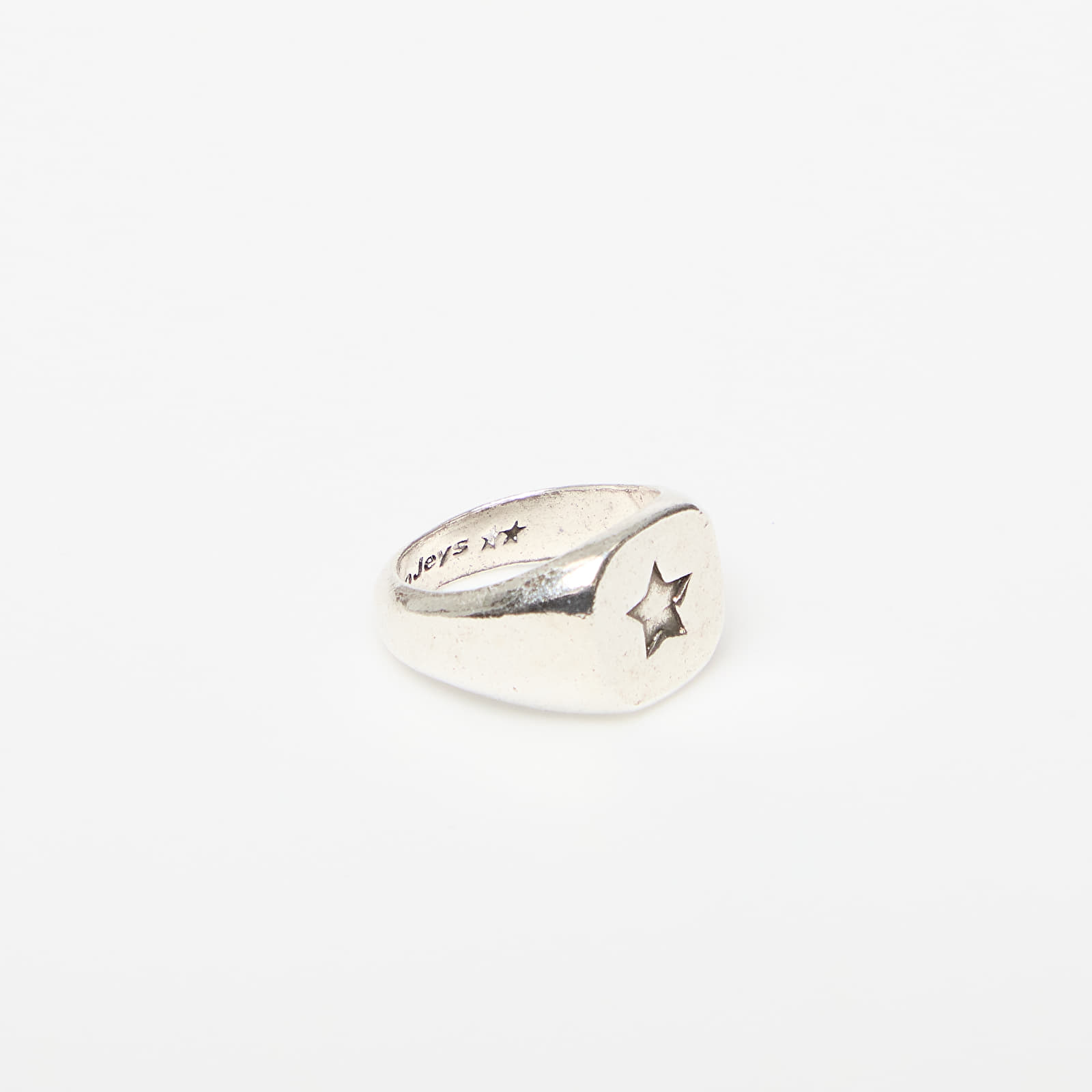 Ringe TwoJeys Star Signet Silver
