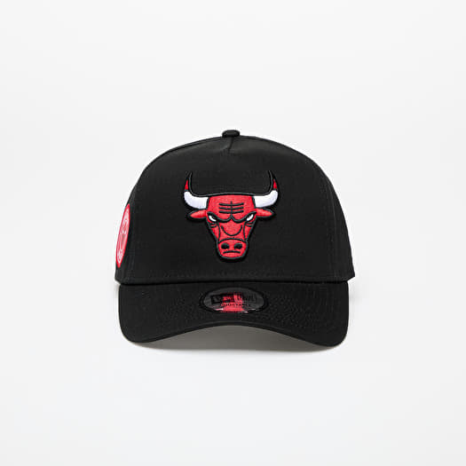 New Era Chicago Bulls Aframe NBA Patch Cap Black