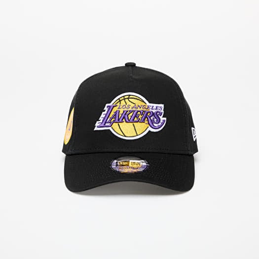 Kšiltovka New Era Los Angeles Lakers Aframe NBA Patch Cap Black