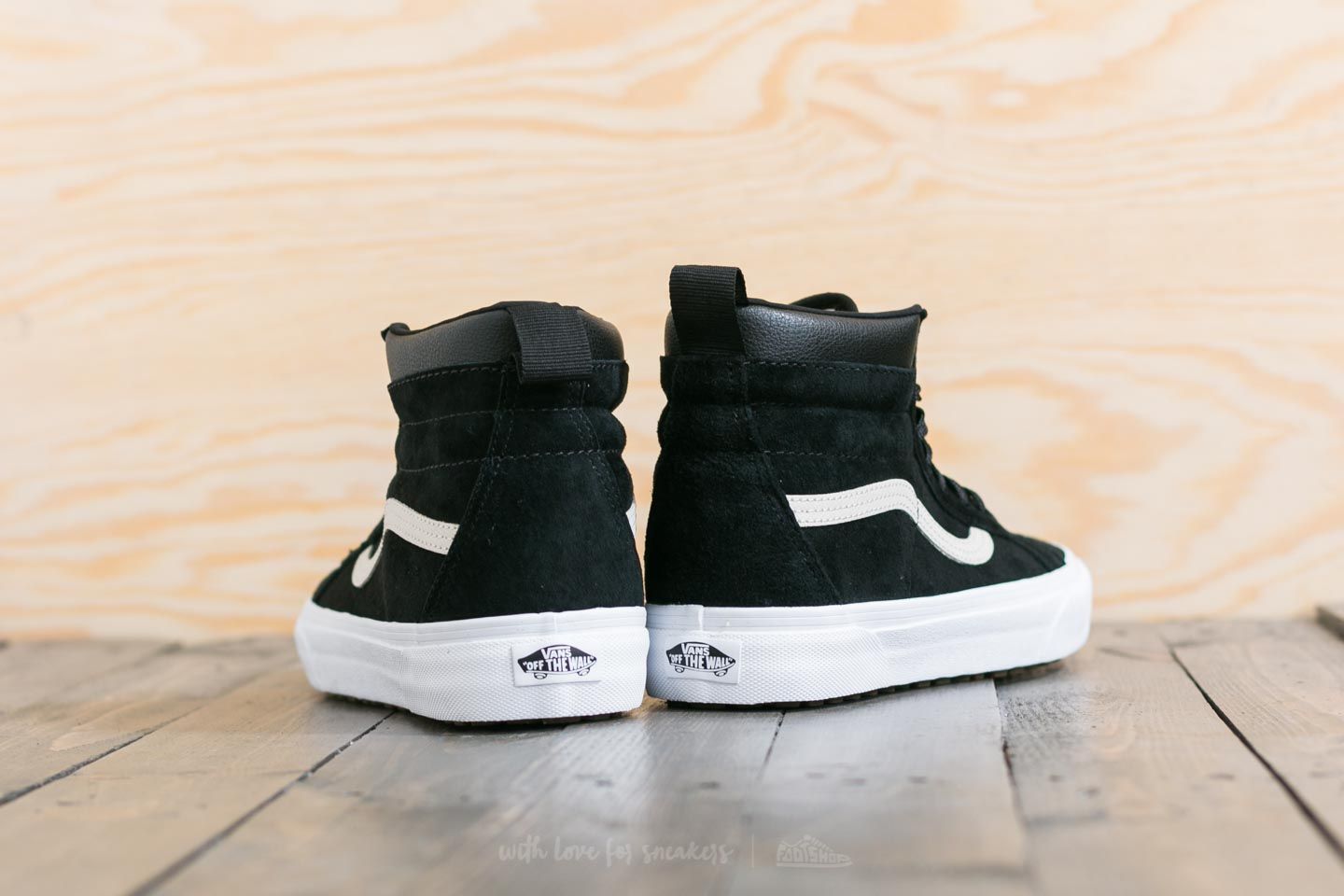 Men s shoes Vans Sk8 Hi MTE Black Night Footshop