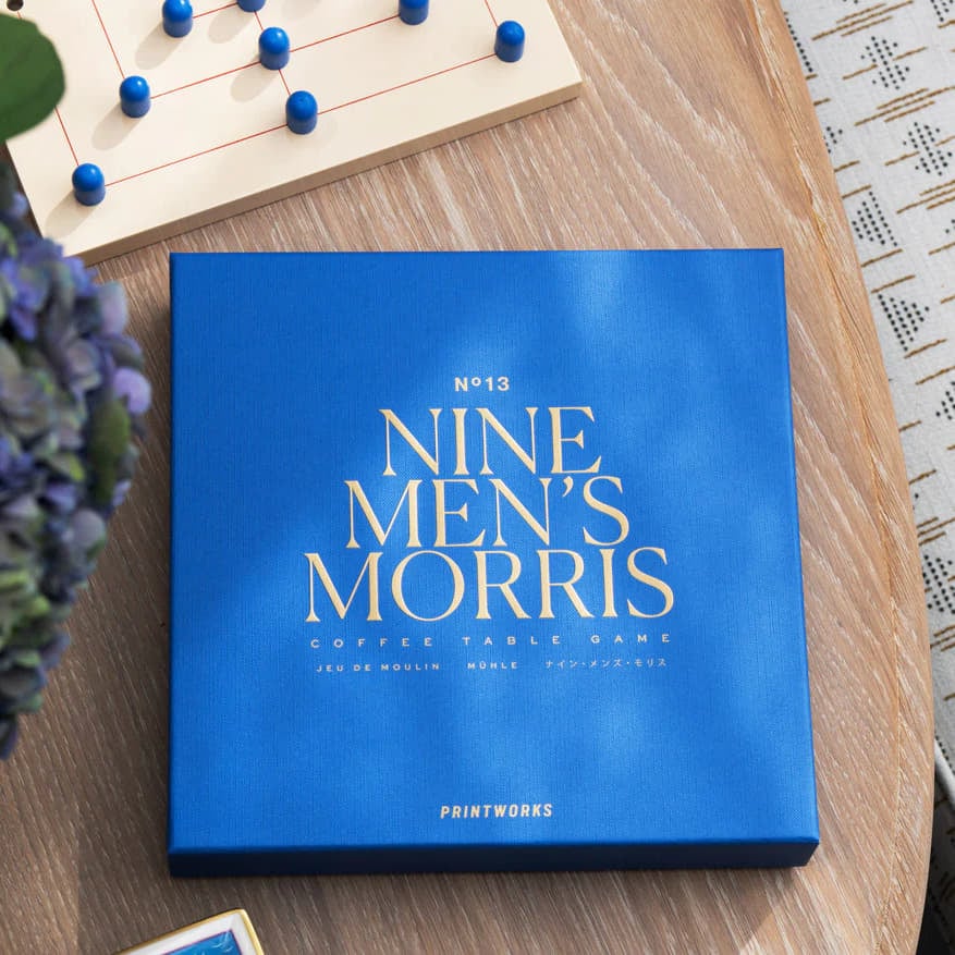 andere Accessoires Printworks Classic - Nine Men's Morris Blue