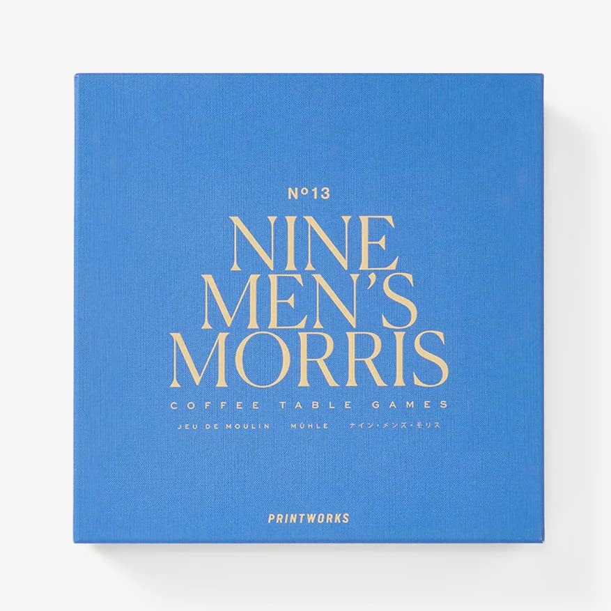 andere Accessoires Printworks Classic - Nine Men's Morris Blue