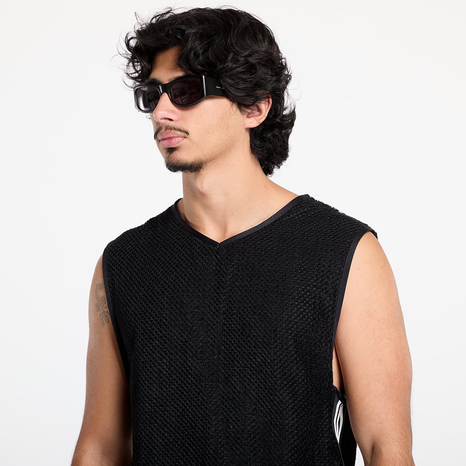 Vesty Y-3 Waffle Warpknit Vest UNISEX Black