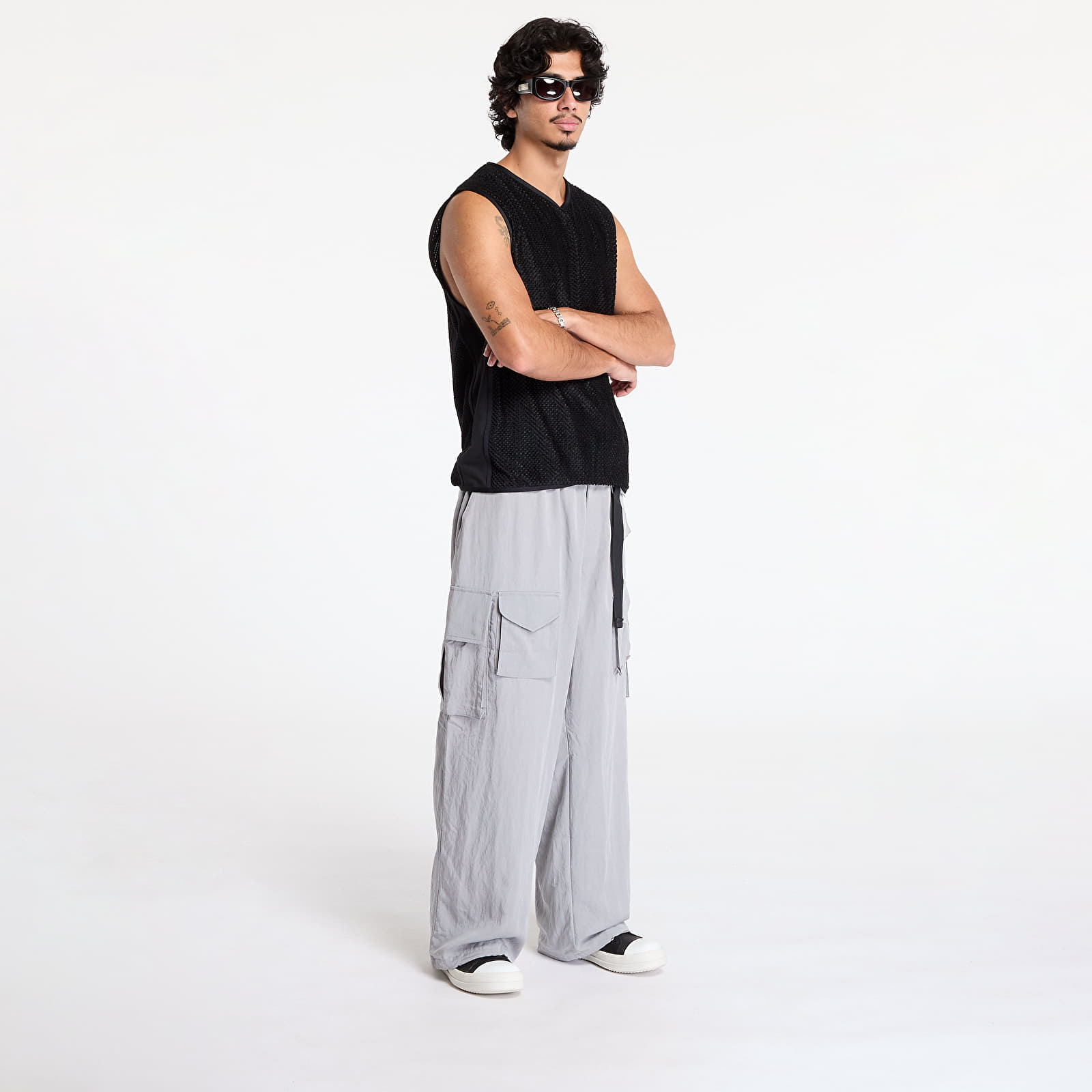 Vesty Y-3 Waffle Warpknit Vest UNISEX Black